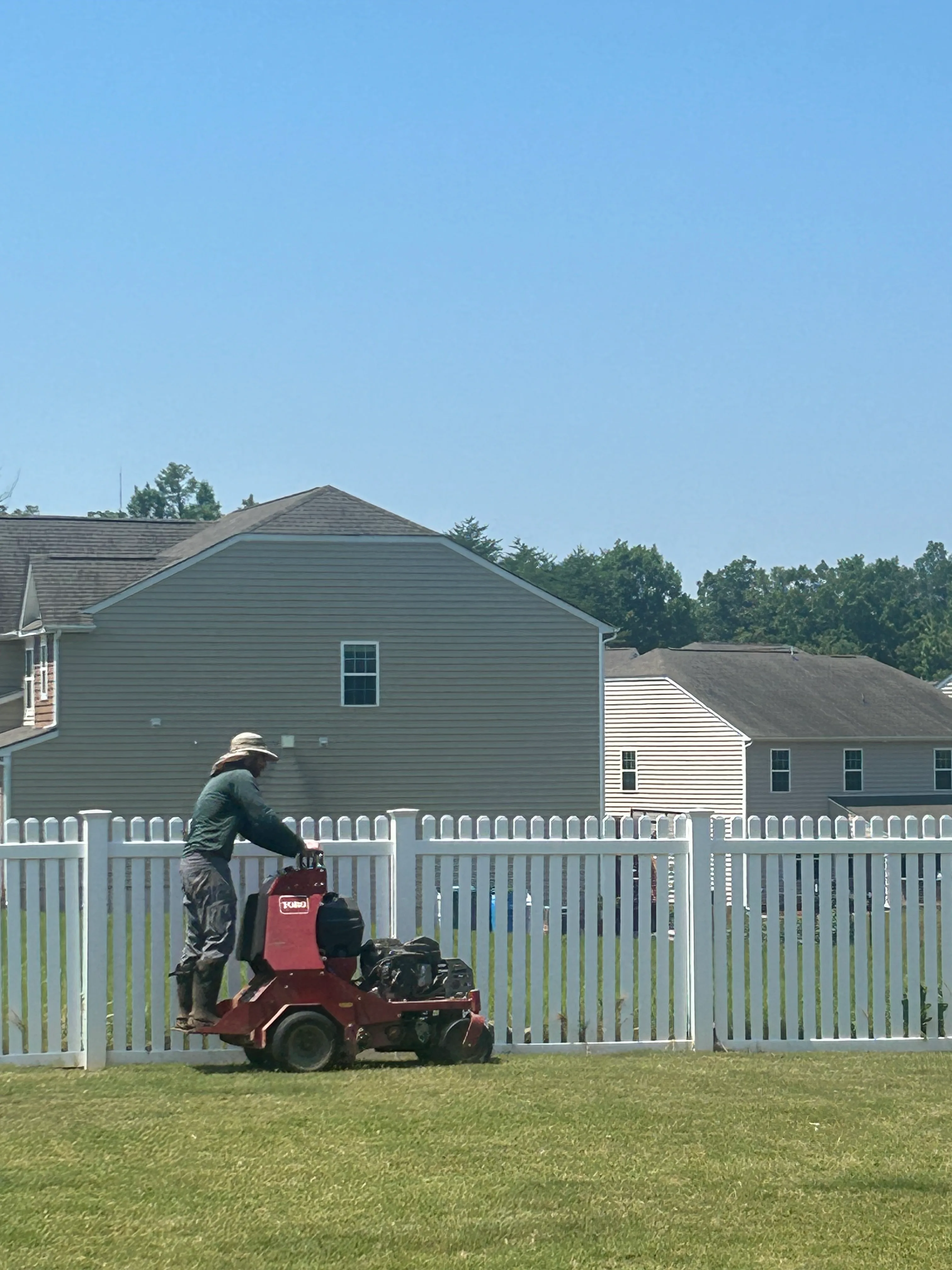 Protected lawn