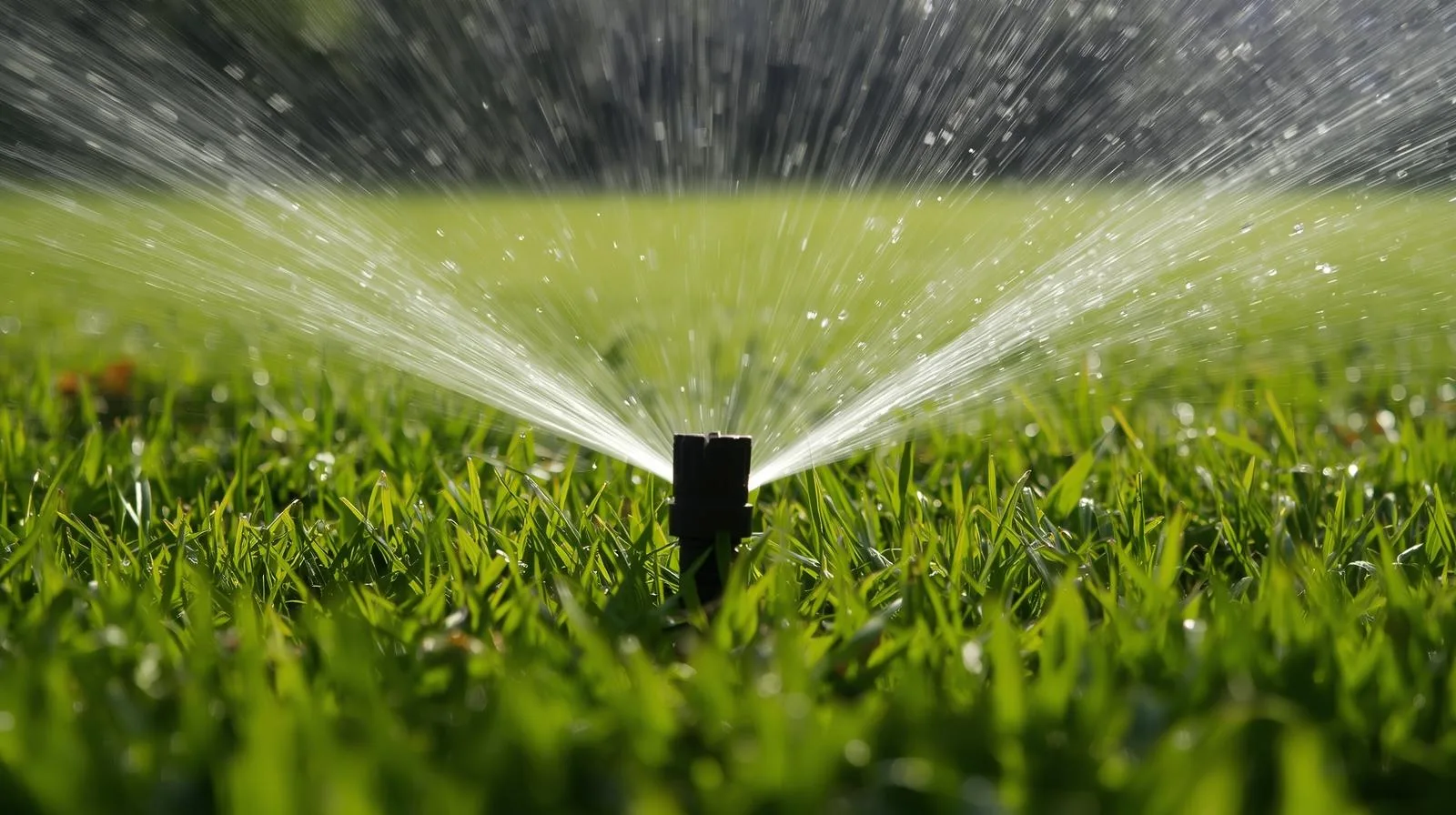Irrigation and soil depth conversation on a Charlotte area lawn