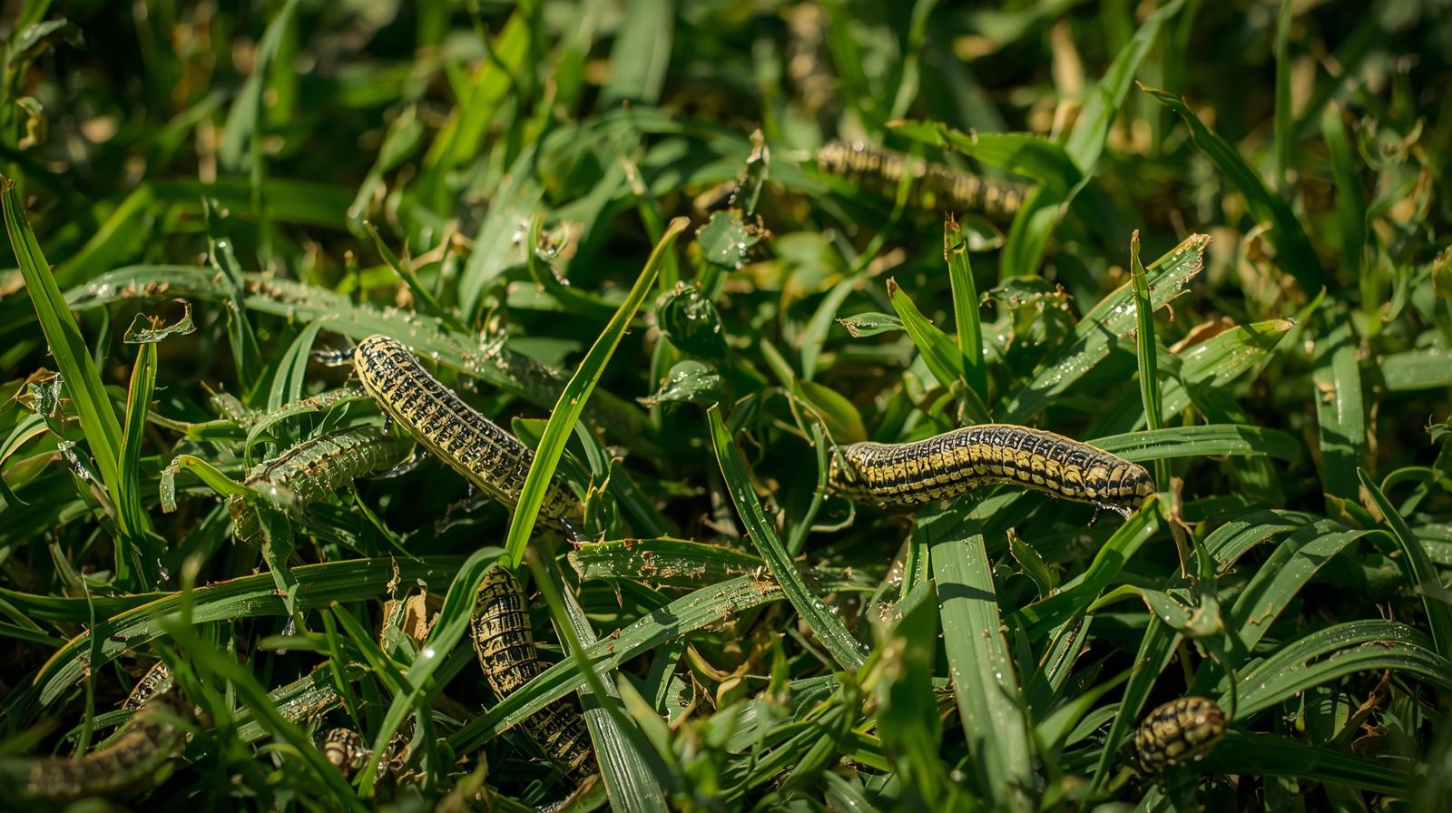 Professional armyworm control services in Charlotte, NC