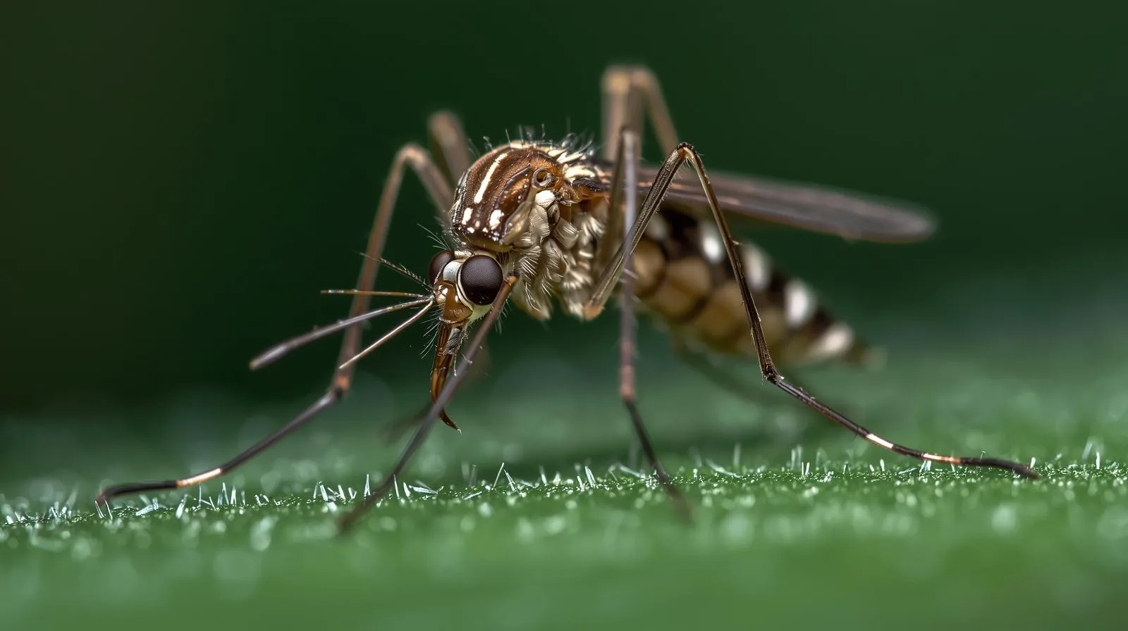 Mosquito control treatment on a Charlotte area backyard